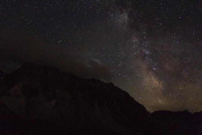 Voie Lactée  dans les Montagne SUISSE