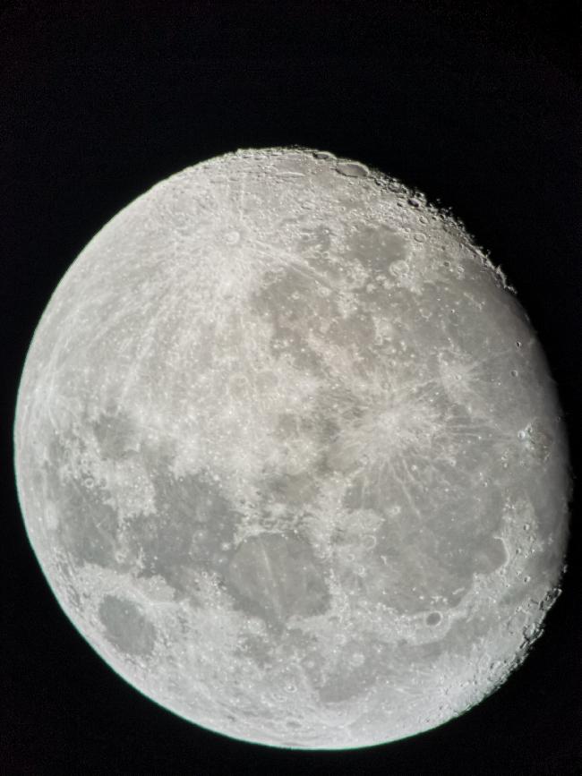 Lune gibbeuse 18 janvier 2019