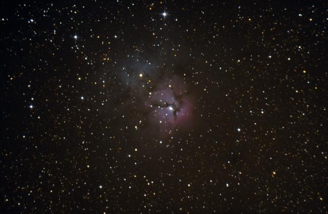 M20 La Trifide au Dobson Go-To 254/1200 et A7S