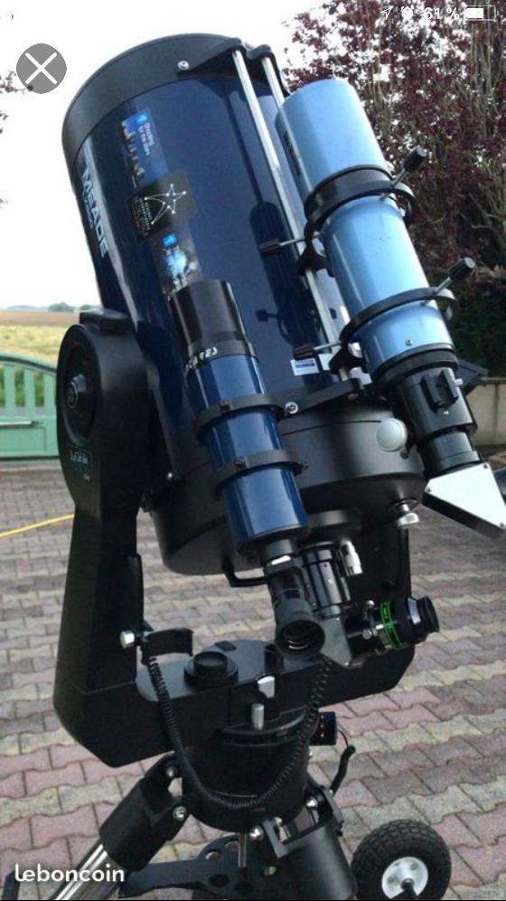 Télescope LX200 MEADE GPS