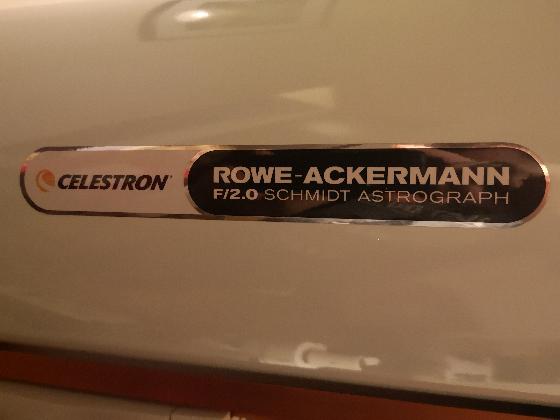 Pack Celestron RASA 8"