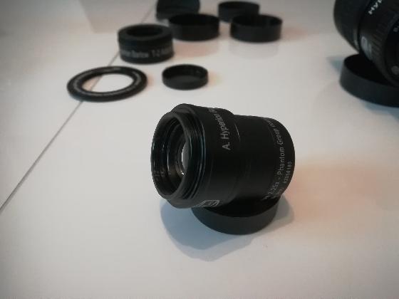 Oculaire zoom hypérion mark IV 8-24mm Baader + barlow 2,25x