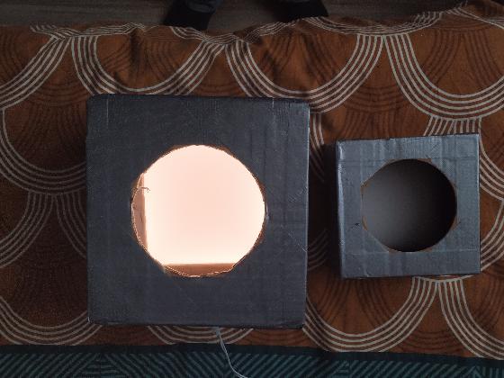 Boîtes à flat diamètres 95 et 120mm pour 80ED et Samyang 135