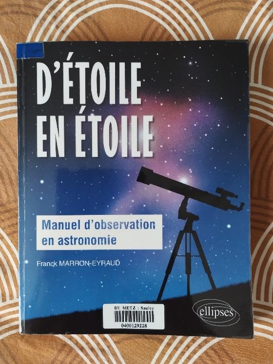 Lot de 7 livres d'astronomie