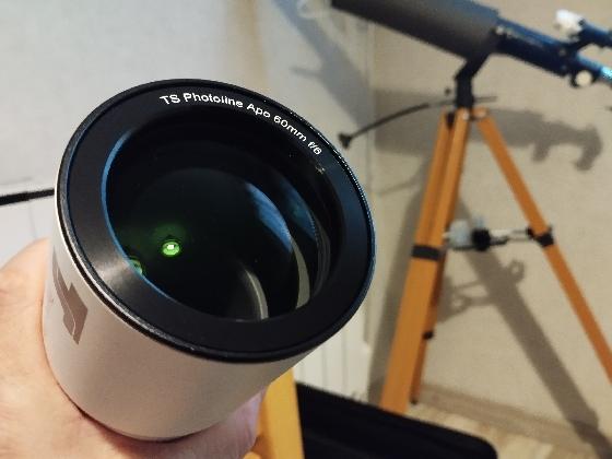 Lunette APO TS Photoline 60/360 lanthane 