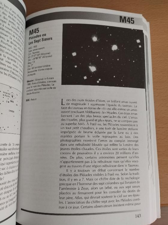 Livre les objets de Messier O'Meara 