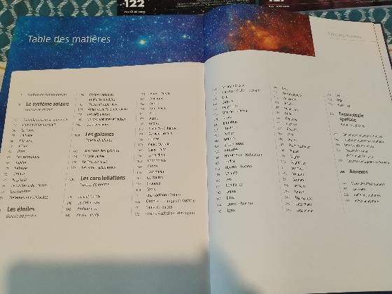 Lot de livres et revues astro