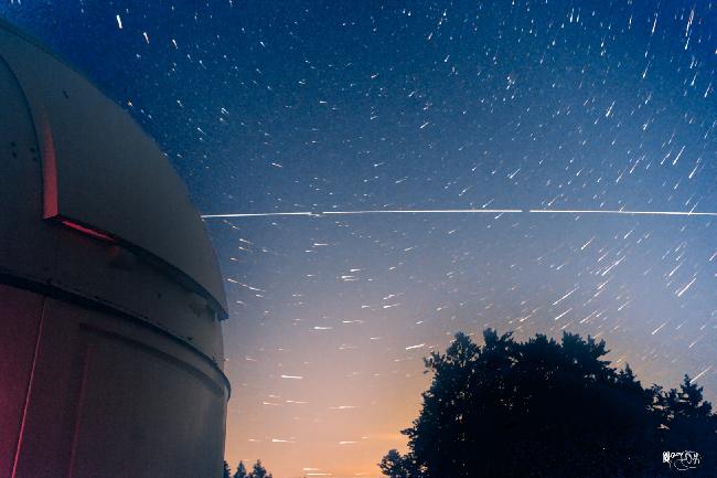 Iss au matin depuis les Bauges