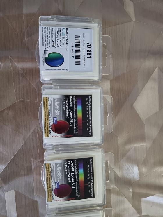 Filtres 7x36 mm non montés Baader