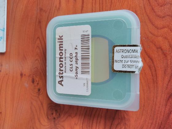 Filtre Astronomik CLS CCD Clip Sony Alpha 7