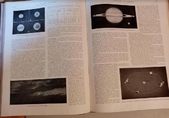 TROIS GRANDS LIVRES  D'ASTRONOMIE