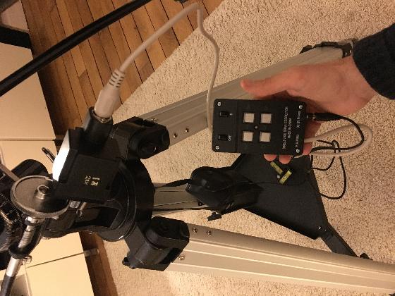 telescope Skywatcher 130/900 sur EQ2 motorisé