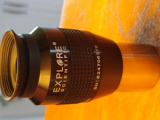 Oculaire étanche de 4,7 mm avec 82° Explore Scientific