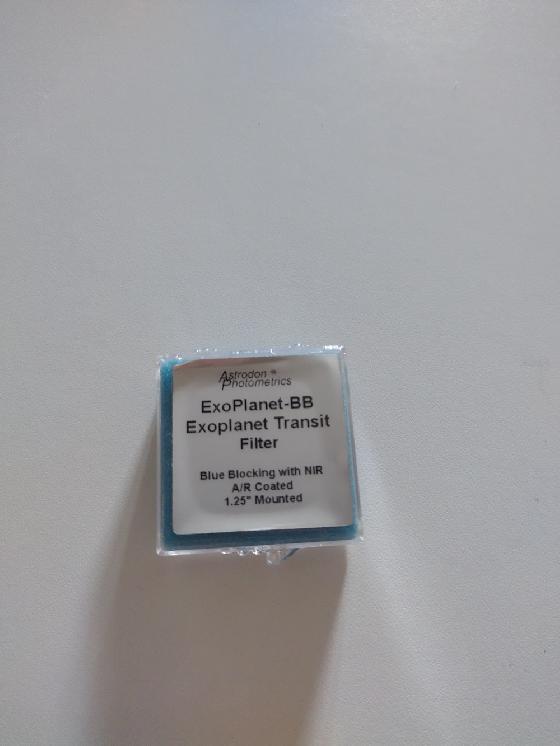 Vends filtre Astrodon Exoplanet-BB 1,25"