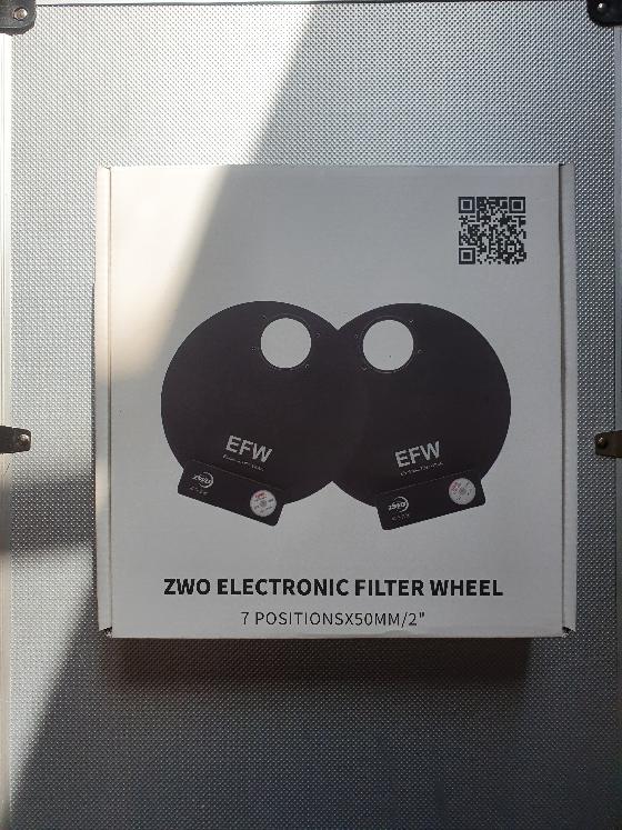 Roue à filtres ZWO EFW 7x2"