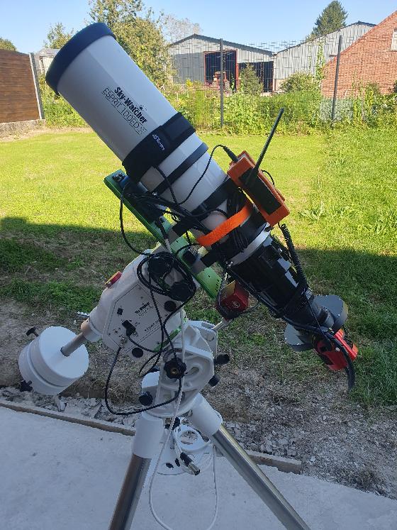 Pack astrophoto complet ESPRIT100ED, ASI1600MM, AZEQ6, FILTRES ANTLIA