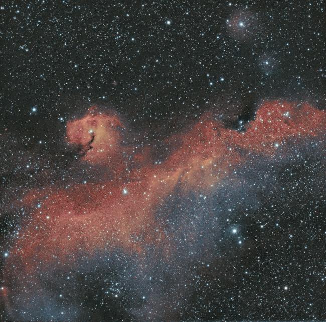 nébuleuse de la mouette HOO