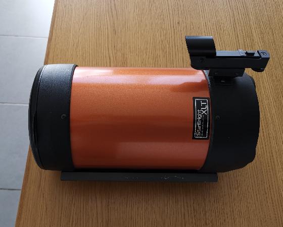 Tube optique Télescope Schmidt-Cassegrain Celestron C6 orange Nexstar 6 SE