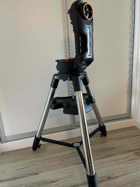 Monture Celestron Evolution + trépied heavy-duty CPC + wedge équatorial