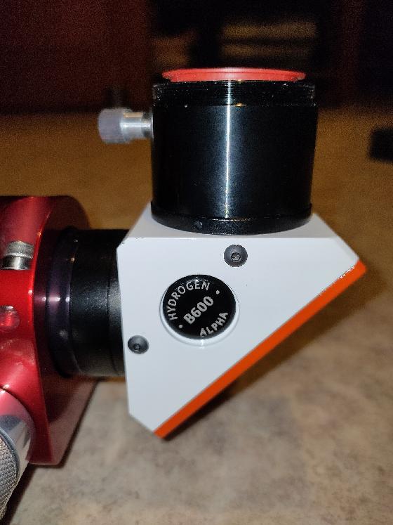 LUNT LS50THa/B600PT H-alpha solar telescope