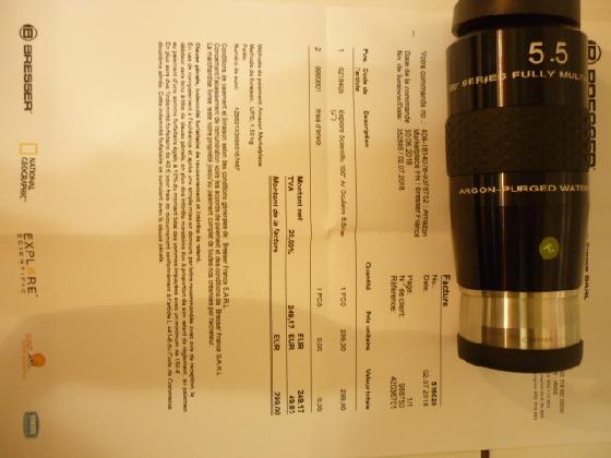 Oculaire ES 5.5mm 100°