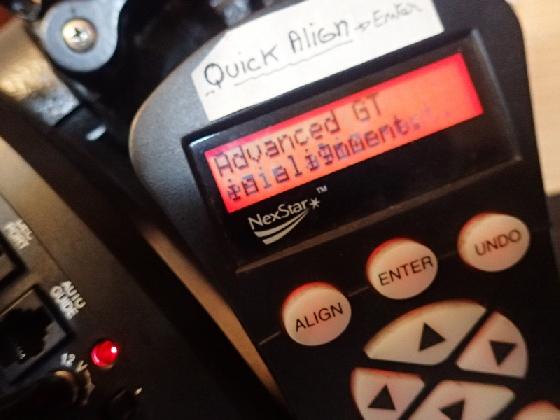 monture advenced GT goto celestron 