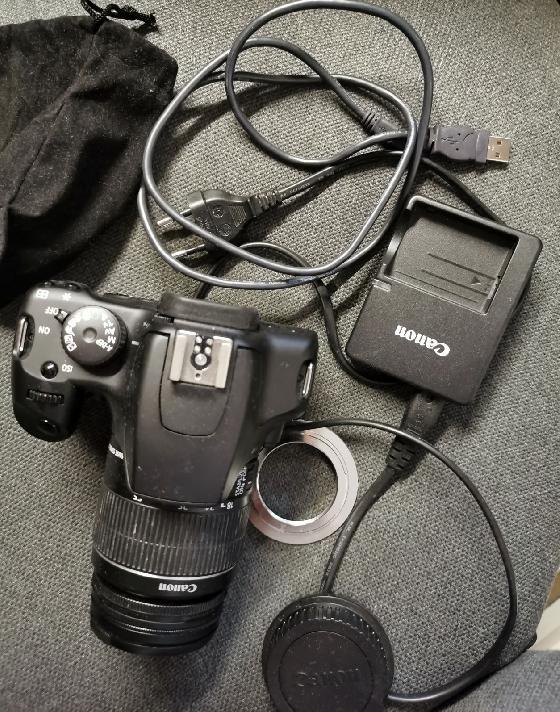 CANON 1000D Défiltré + Obj EFS 18-55mm