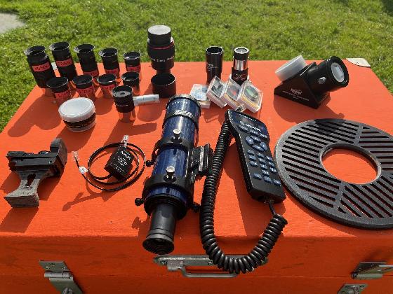 LX90 8" + Accessoires + boite de transport