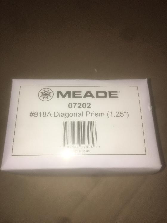 Renvoi coudé Meade 1,25"