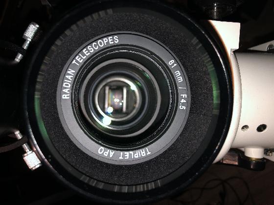 lunette APO radian RAPTOR 61