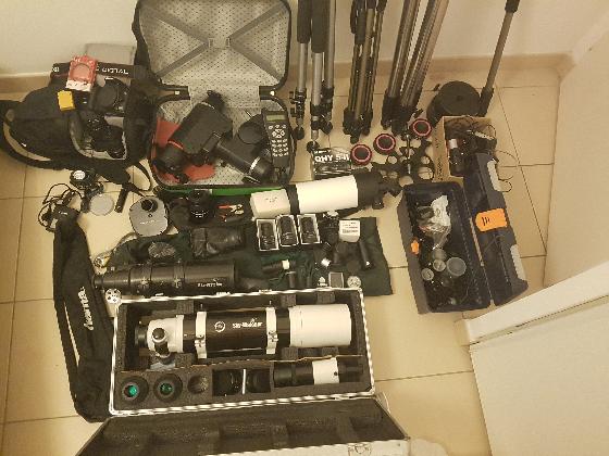 Matériel astrophoto eq5 80ed