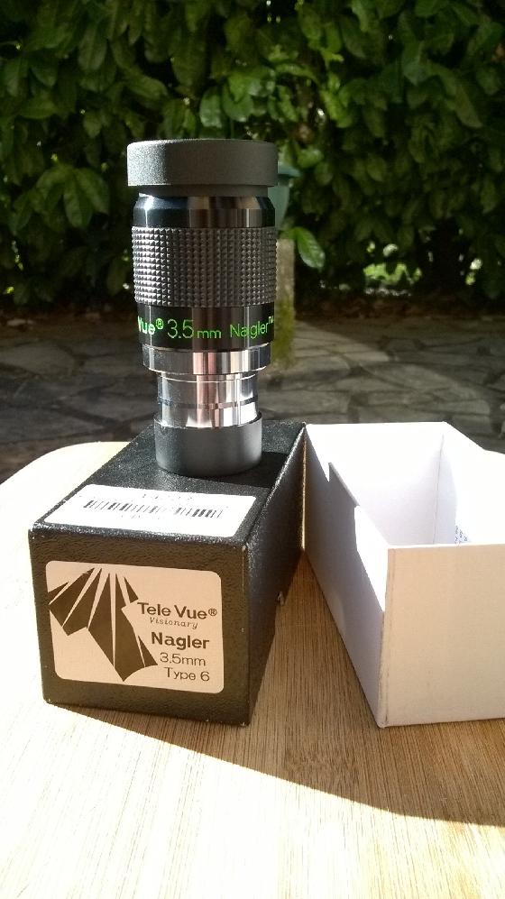 Oculaire Televue Nagler 11 mm & 3,5 mm