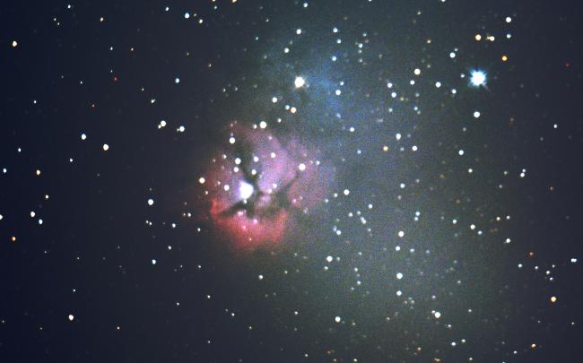 M 20 nebuleuse trifide dobson 