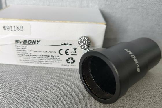Vds Extension d'oculaire 1,25" Svbony