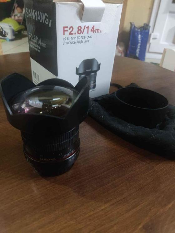 Samyang F2.8/14mm Monture Canon EF