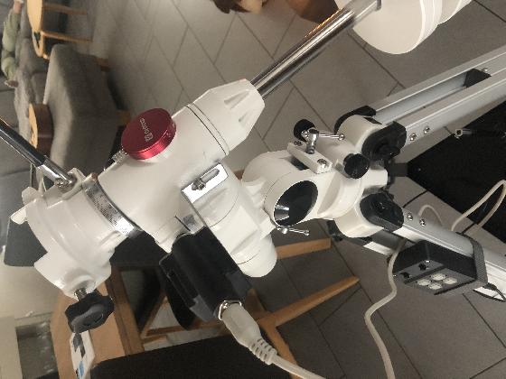 Monture eq3.2 motorisée AD avec viseur polaire