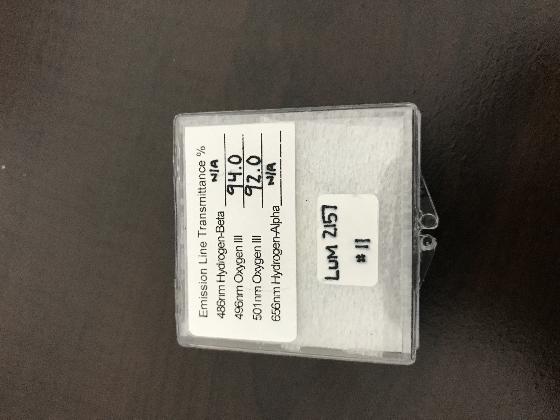 Filtre Oiii Lumicon 1,25