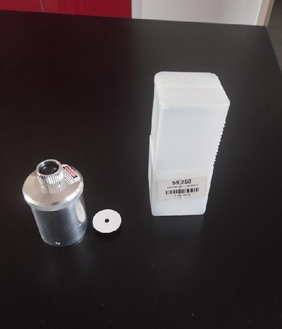 Howie Glatter 635 nm en 2'' + Tublug