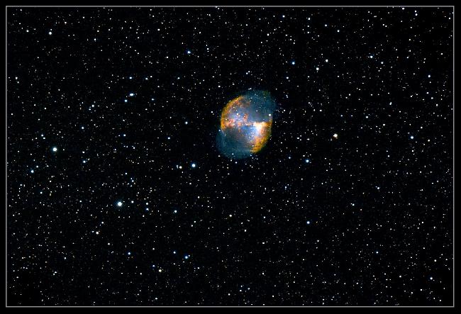 M 27 la nébuleuse de l'haltère 
