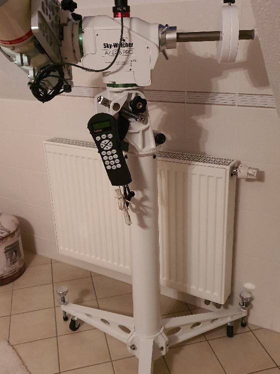 Monture AZEQ6 sur colonne SkyWatcher