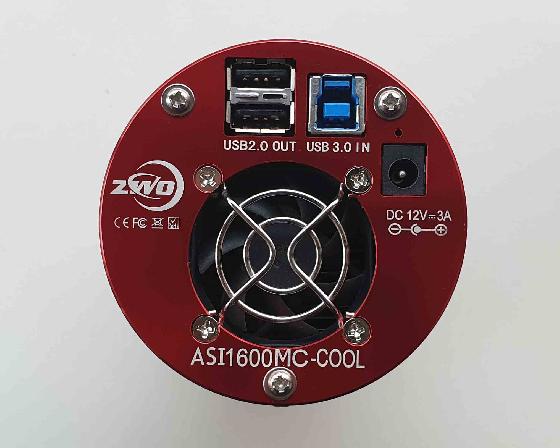 ZWO 1600 MCC (Couleur refroidie)