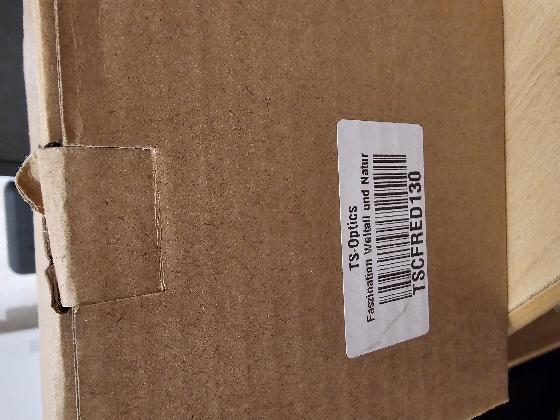 Réducteur de focale pour lunette TS 130Apo 