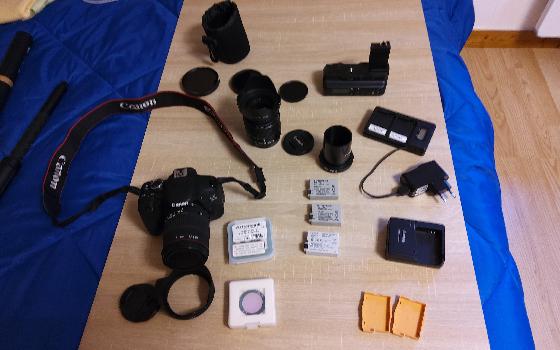 Canon 600 D défiltré 