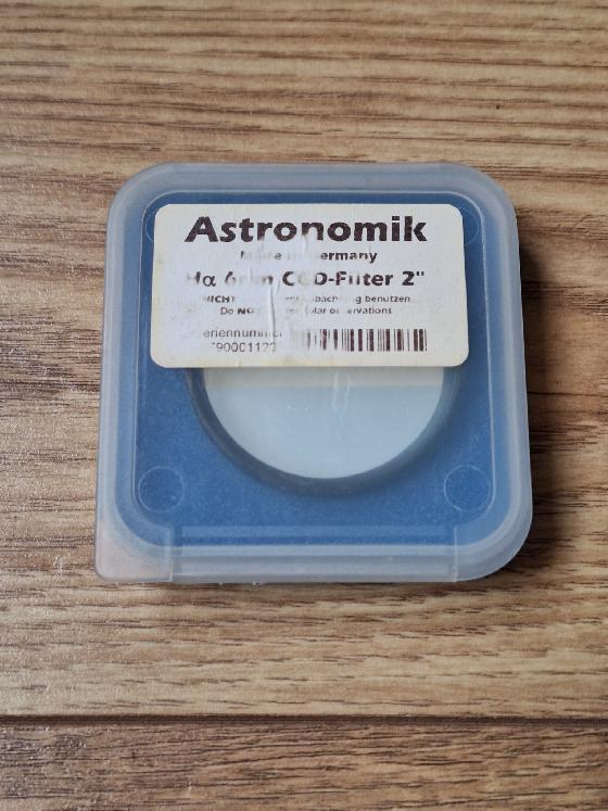 Filtre Astronomik Ha - 6nm - CCD - 2"
