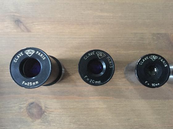 Oculaires CLAVE Paris 