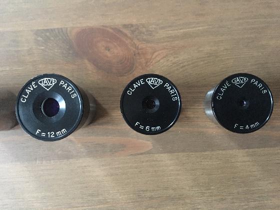 Oculaires CLAVE Paris 