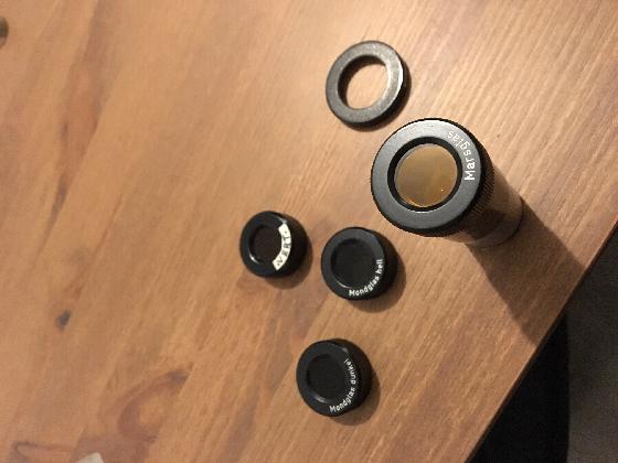 jeu de filtres ZEISS Jena ( telementor ) 