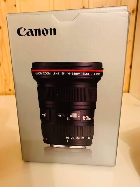 Objectif Canon 16-35 f2.8 II USM