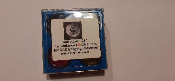 Filtres astrodon LRVB 1.25