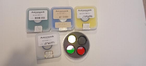 Caméra Player One ARES-M Pro et filtres